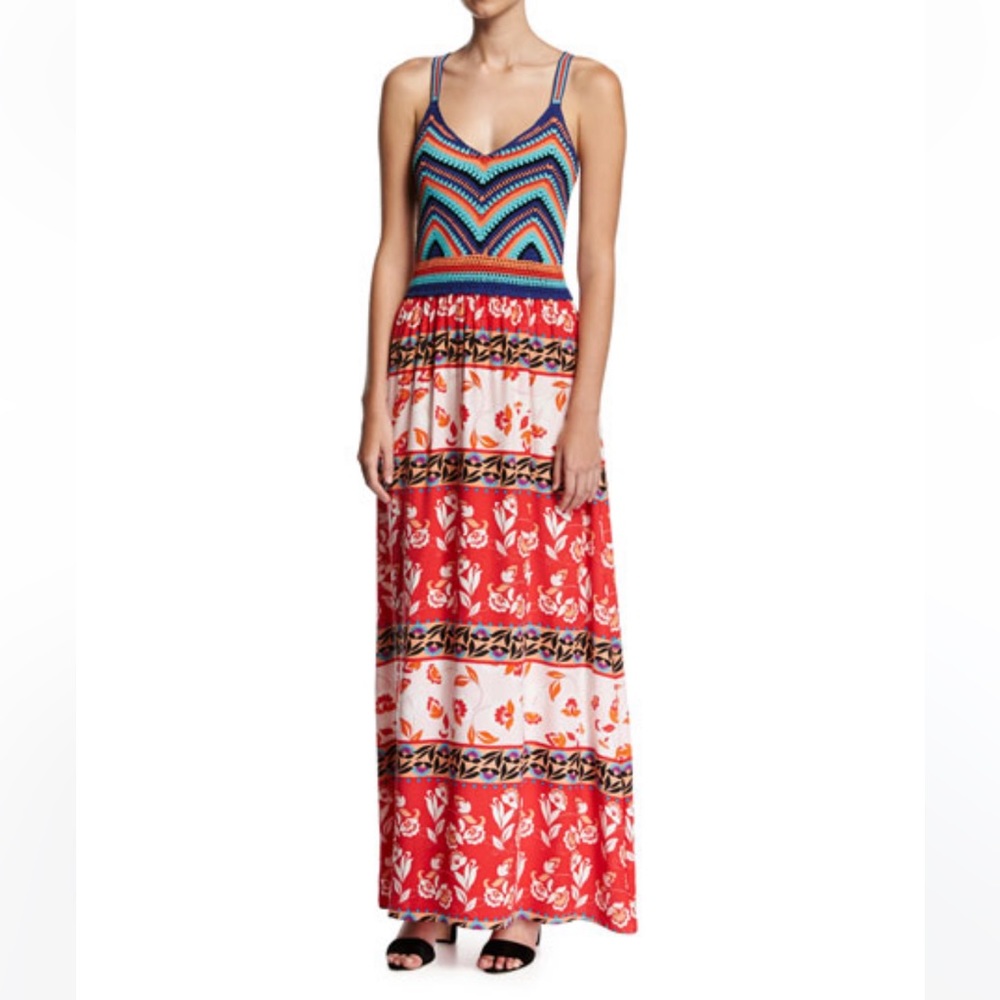 Goldie Knit Combo Dress Parker